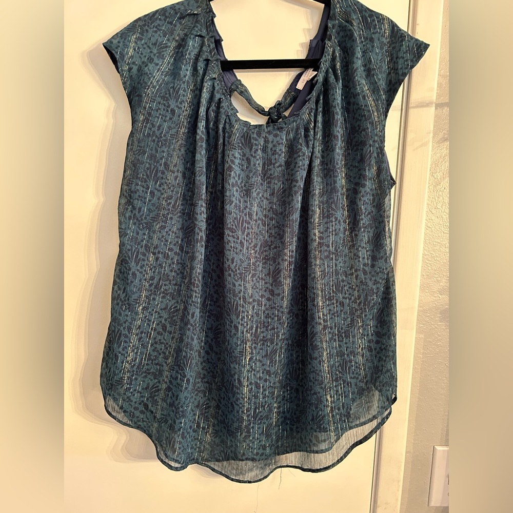 LC Lauren Conrad Blouse Short sleeve Size XXL